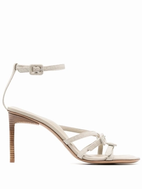 Satin Sandals Wedding Camargue 100mm sandals