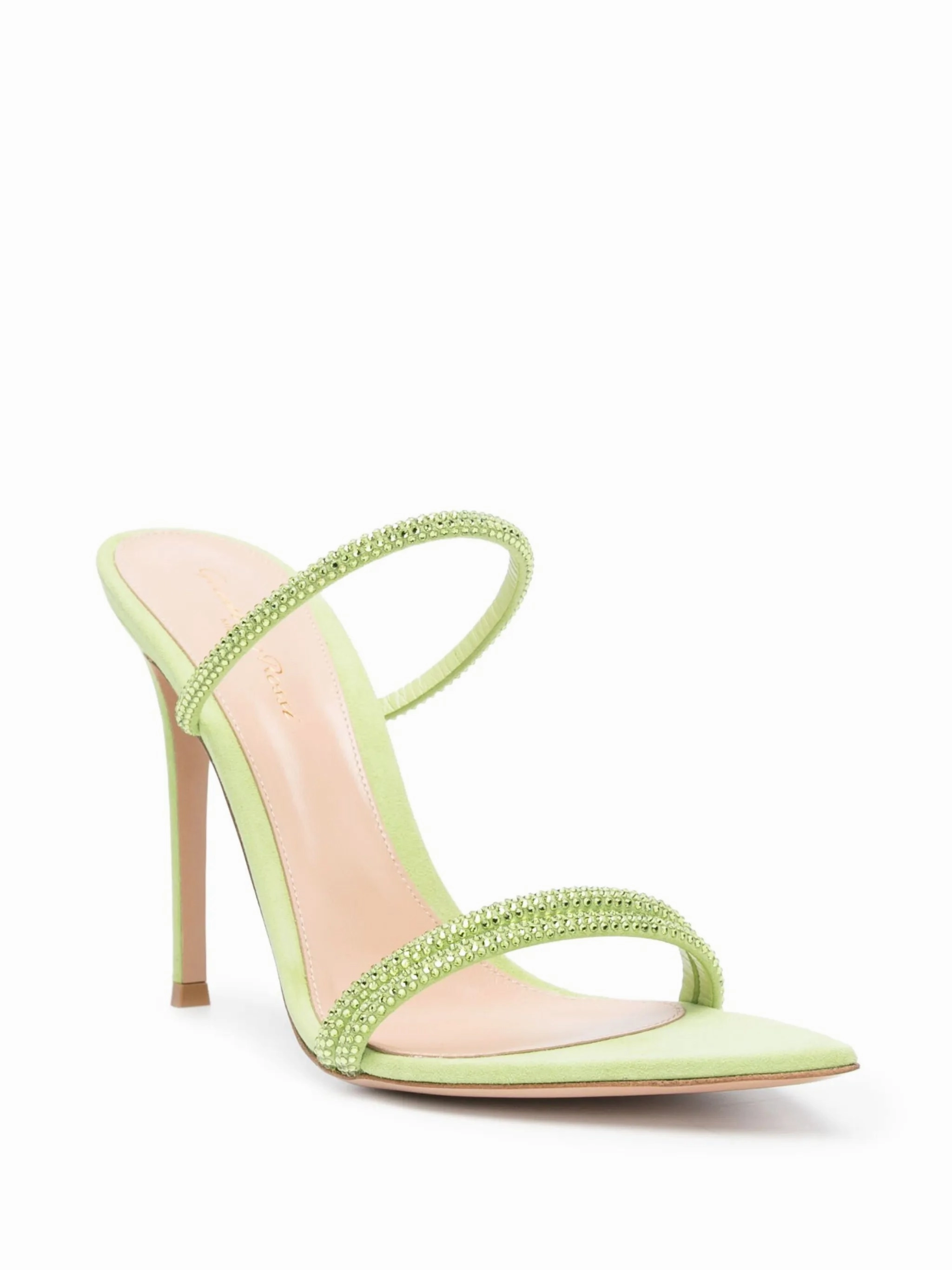 Cannes 105mm sandals Ruched Sandals