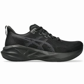 Cyber Monday Asics Running Shoes Men's Asics Novablast 5, Black/Carrier Grey, 14 D Medium
