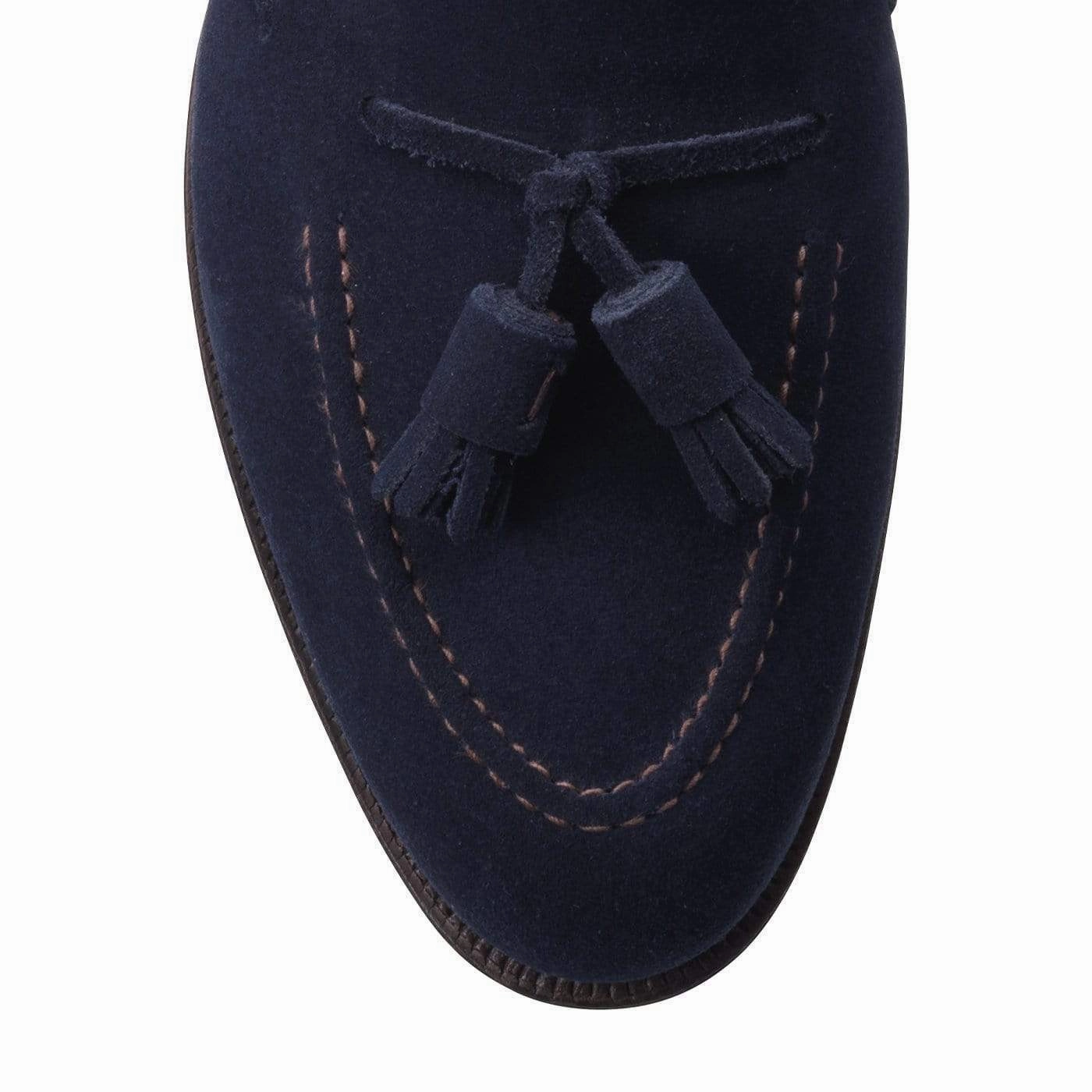 Bass Venetian Loafers Cavendish Ocean Suede