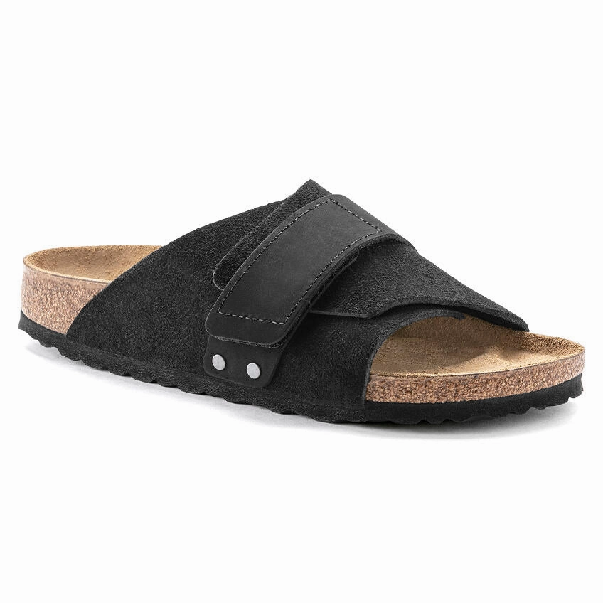 Birkenstock Kyoto - Black Suede Sandals Jamaica Ochi Beach Resort