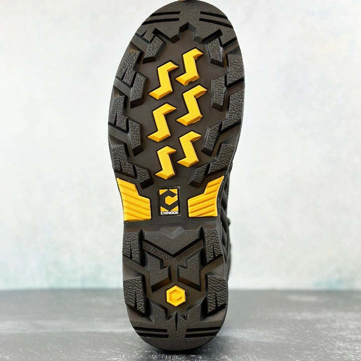 Patent Leather Knee Boots CH9900-001 CHINOOK SAFETY TOE 8 INCH