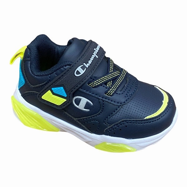 Asics Sneakers Gel Champion scarpa da ginnastica da bambino con luci Wave S32130 CHA BS501 NNY blu