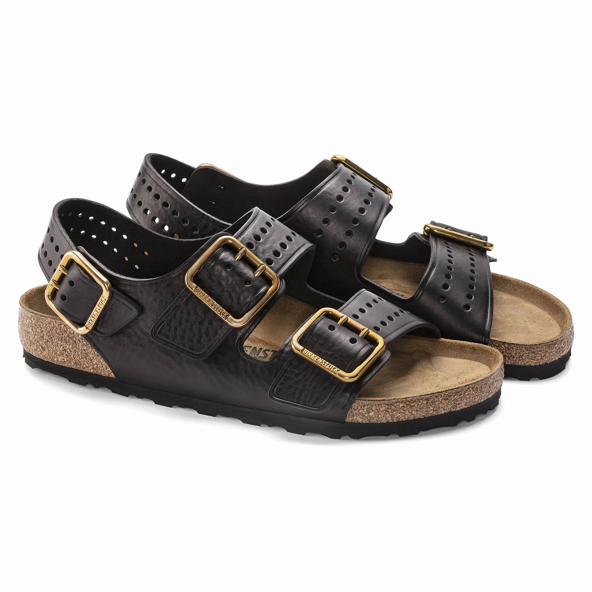 Designer Sandals With Heels Milano Natural Leather