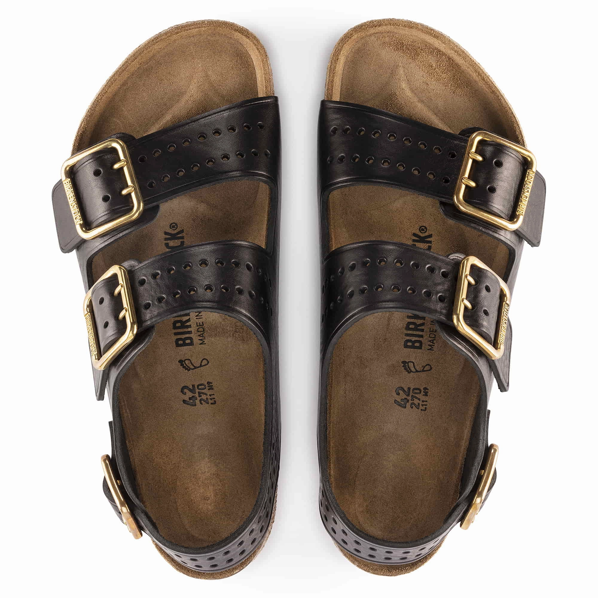 Camping Sandals Milano Natural Leather