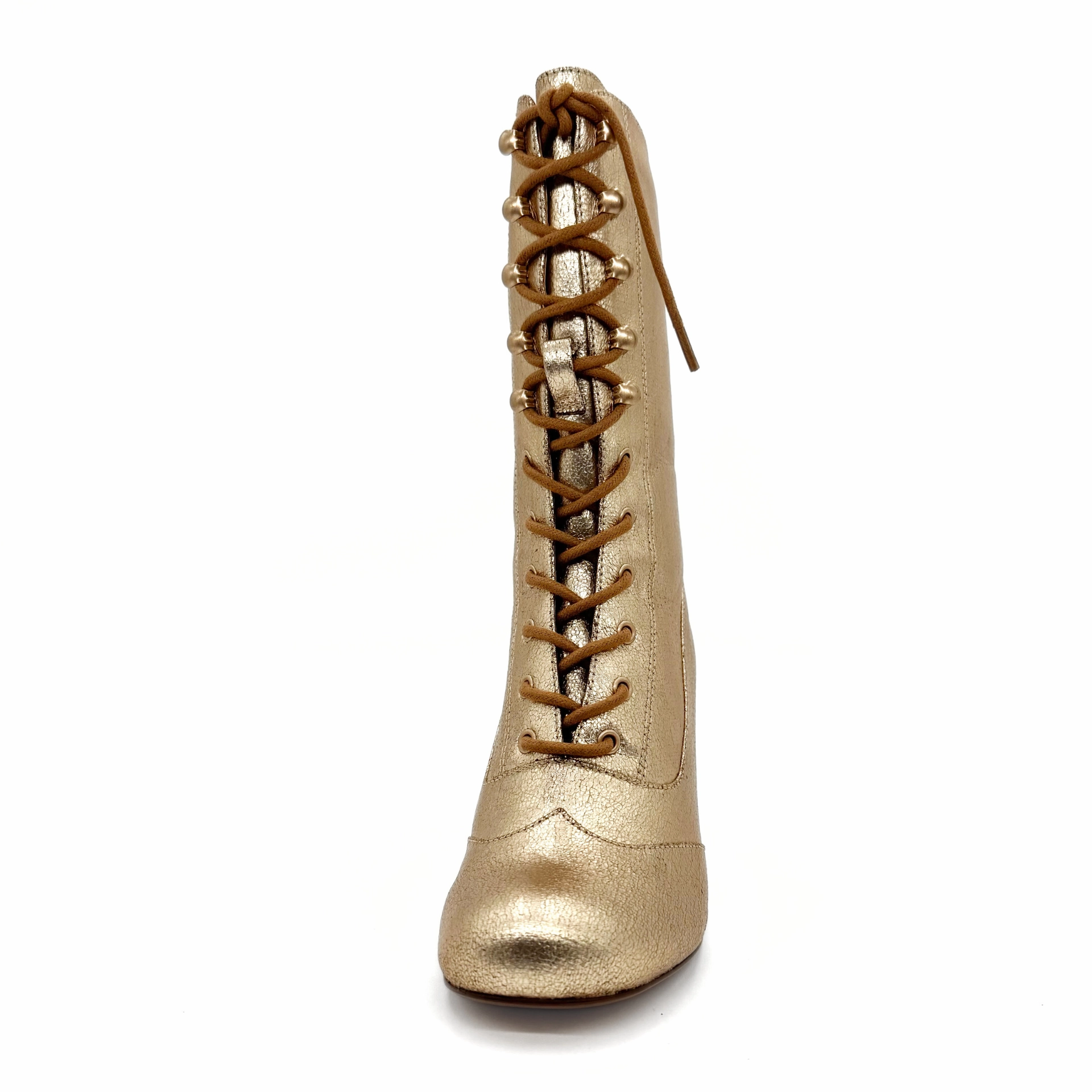 Buffalo Platform Boots Claire Metallic Victorian Boots