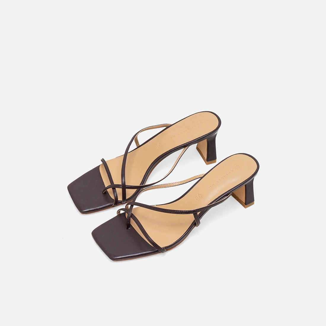 Lotte Strappy Sandals 2 Inch Heel Sandals