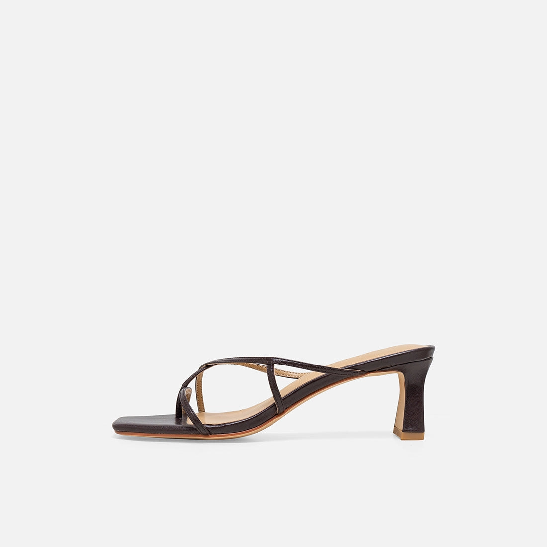 Lotte Strappy Sandals Woven Heeled Sandals