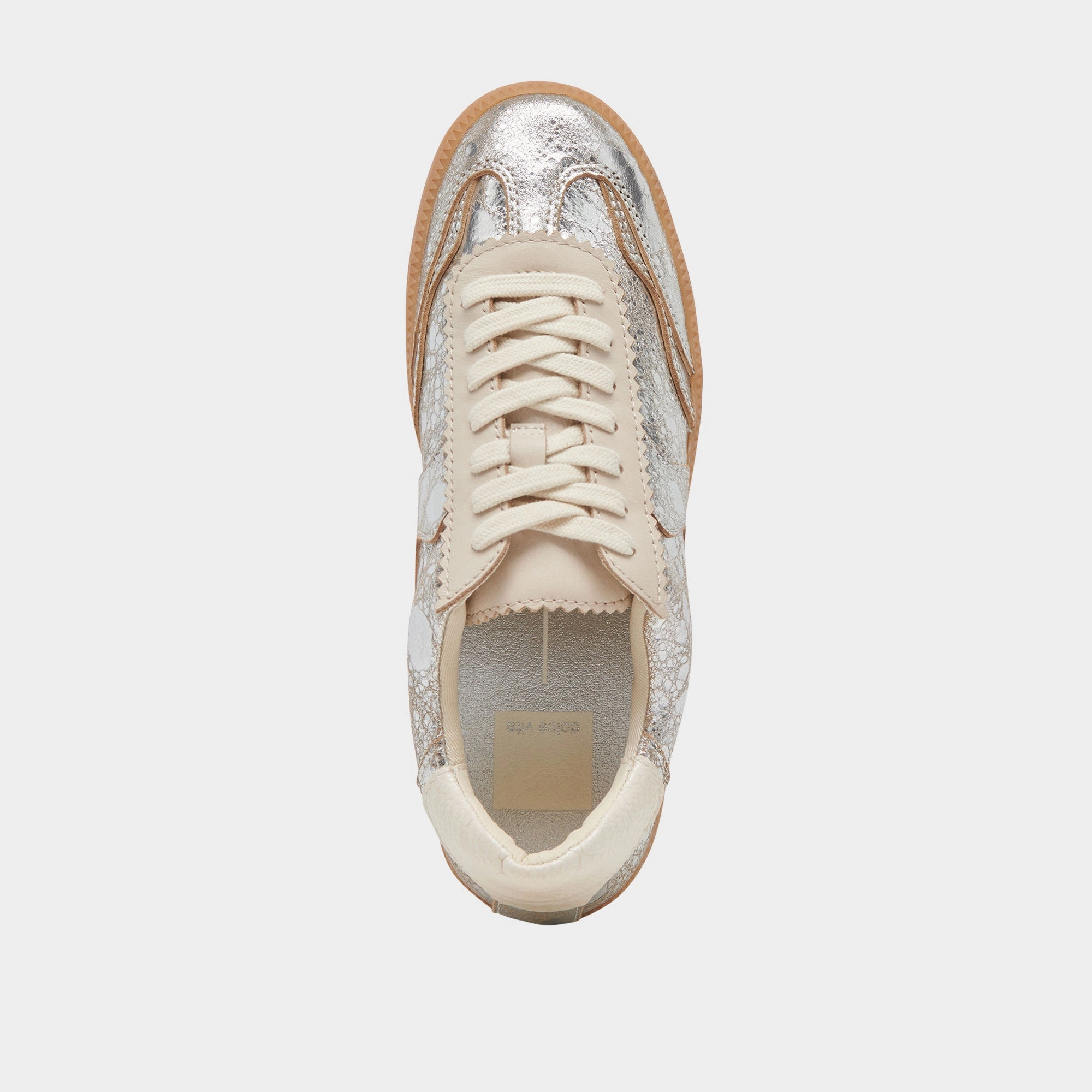 NOTICE SNEAKERS SILVER DISTRESSED LEATHER Croft And Barrow Sneakers