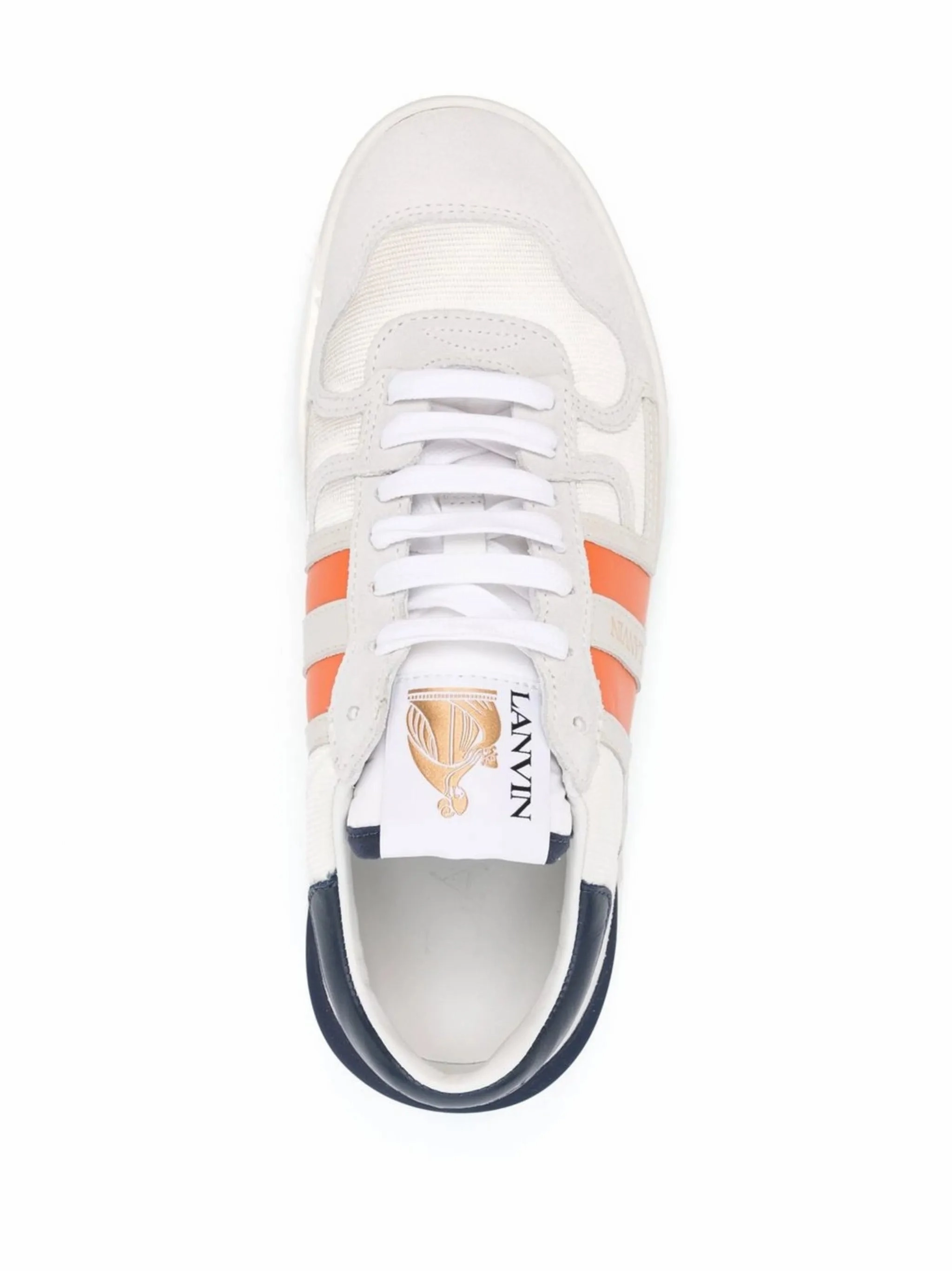 Clay low-top mesh leather sneakers Flat Suede Shoes