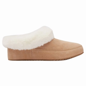 Indian Slippers Sorel Coffee Run Tawny Buff/Natural Slipper (Women's)