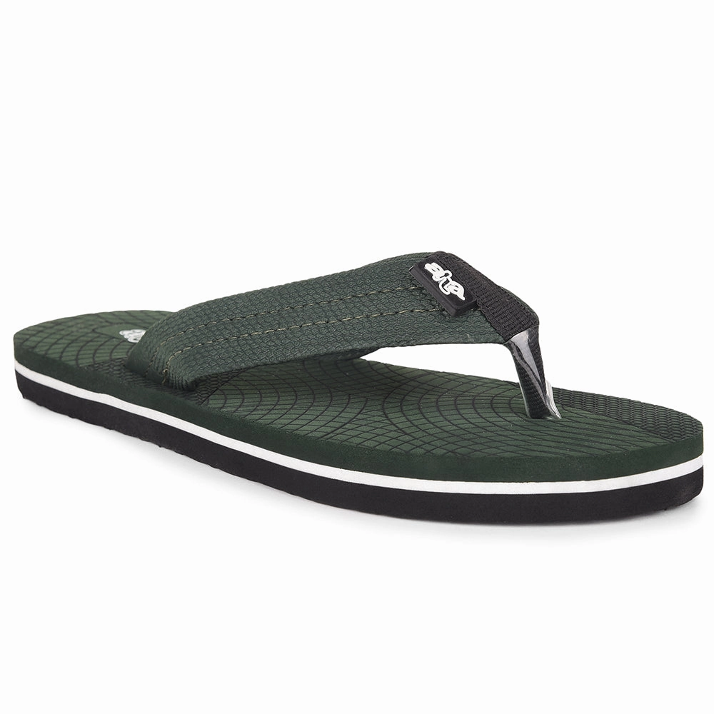 AHA Casual Olive Green Flip Flop For Men ORTHO-20 By Liberty Build A Bear Slippers