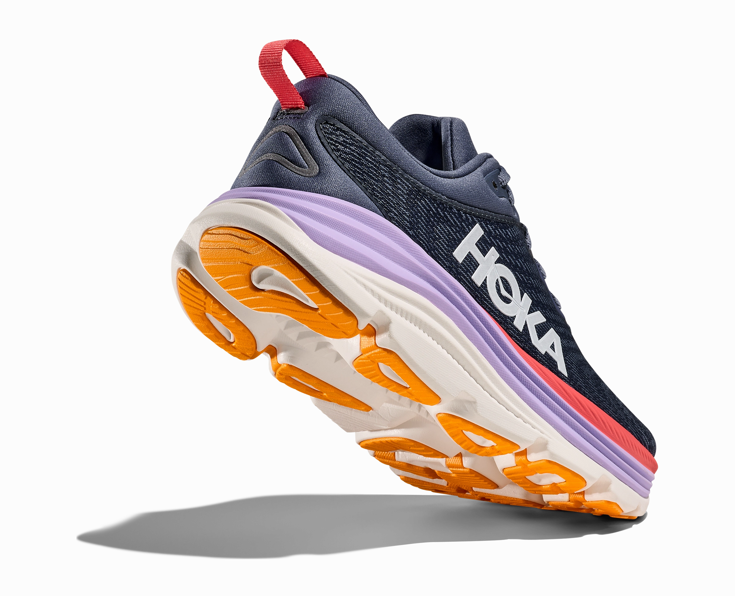 Women's Hoka Gaviota 5 (Anchor/Grapefruit) Free People X