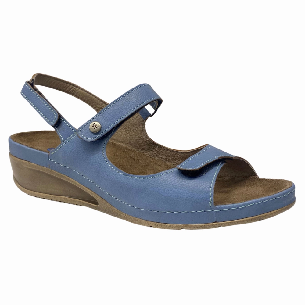 Wolky Pica Biocare Sky Blue Sandal (Women's) Sandals Skechers