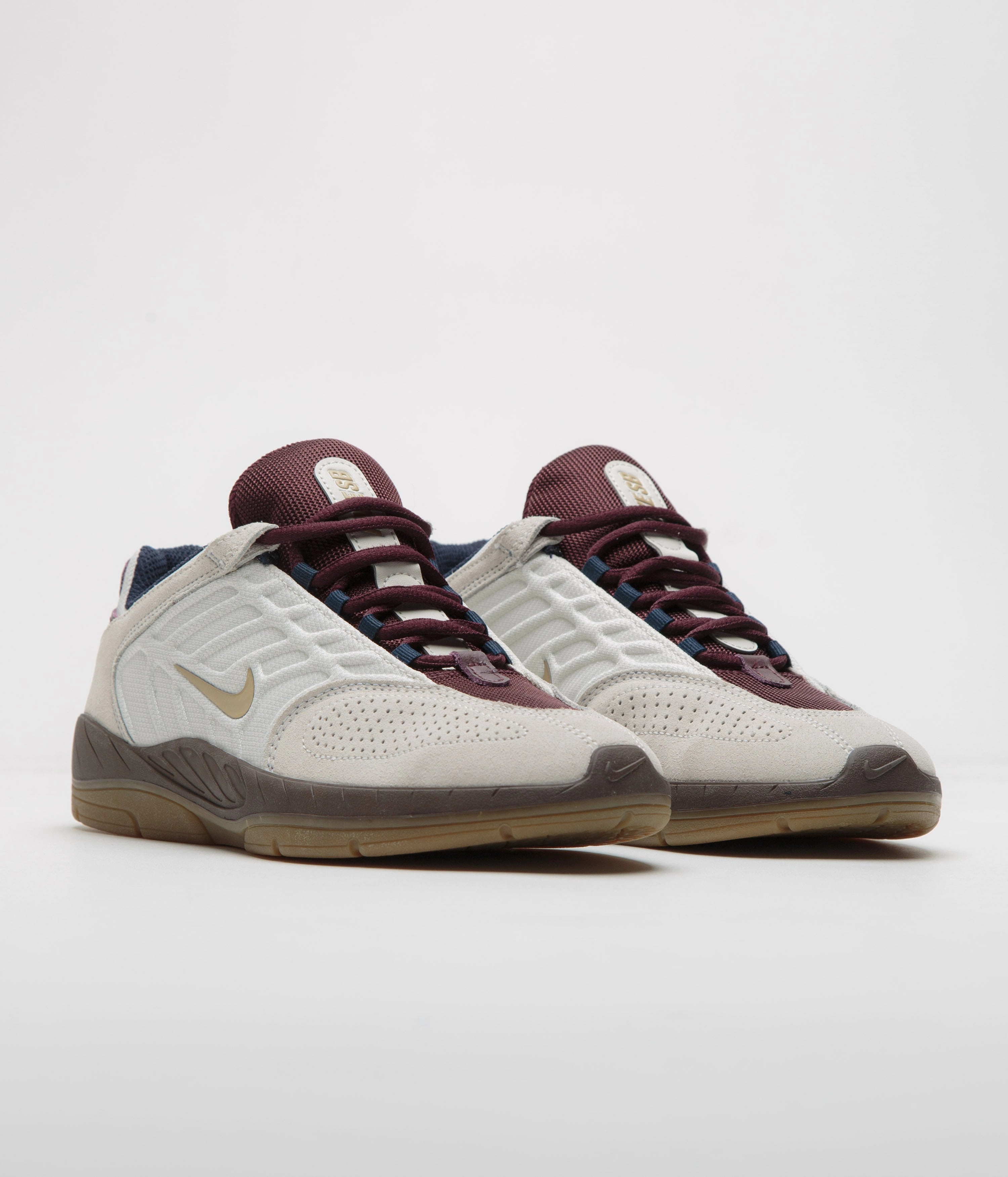 Nike SB Vertebrae Shoes - Phantom / Parachute Beige - Burgundy Crush Nike Cross Trainer Shoes