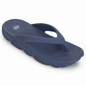 A-HA Navy Blue Casual Slipper For Men BEACHLITEM By Liberty Shower Slippers