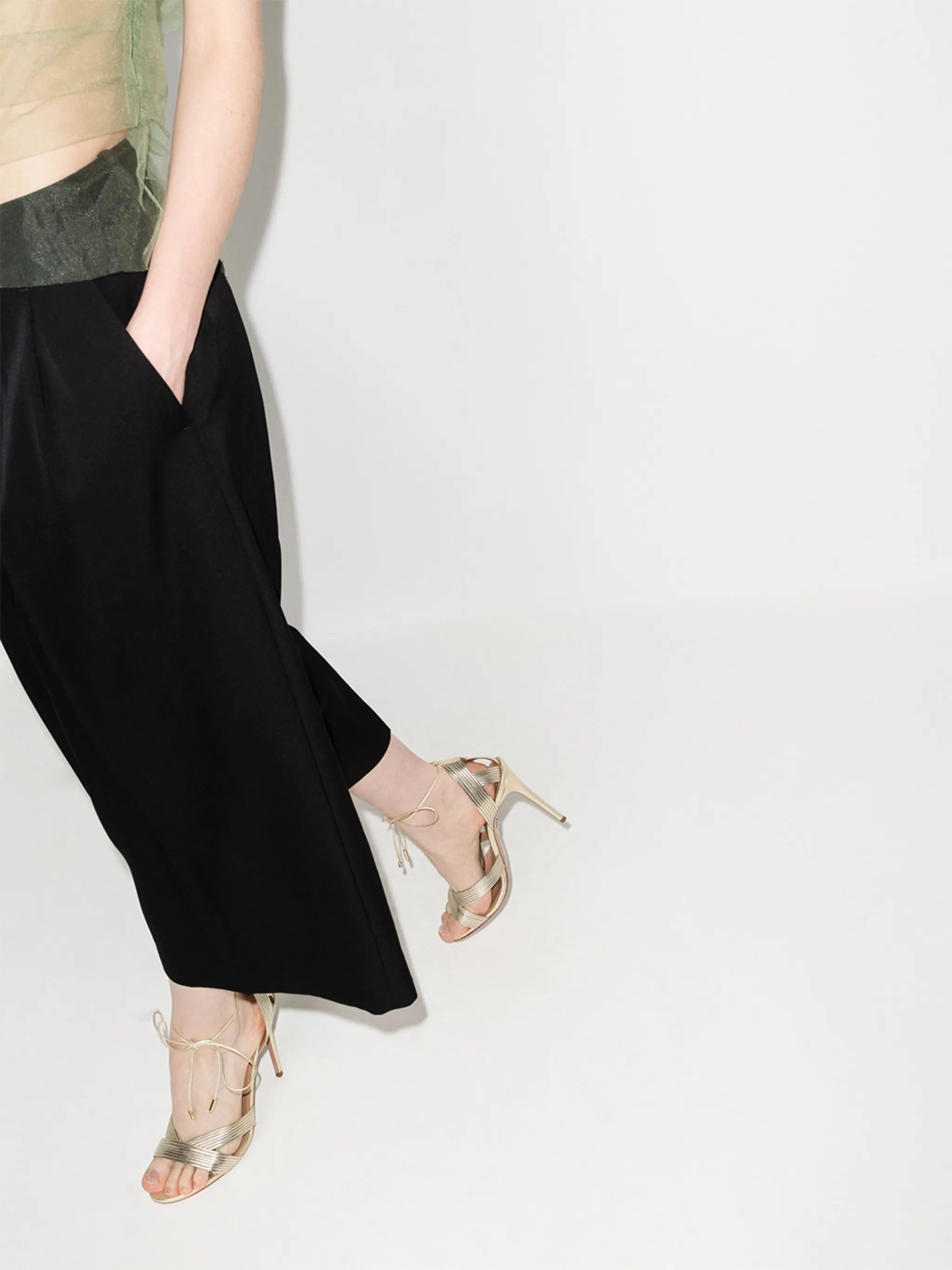 Sandals Sandals Ari 105mm leather sandals