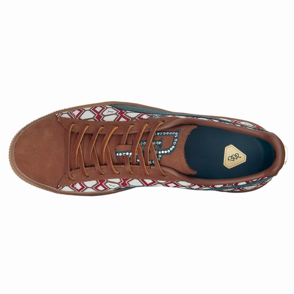 Clyde X Tassle DD Geometric Lace Up Sneakers Diadora Sneakers