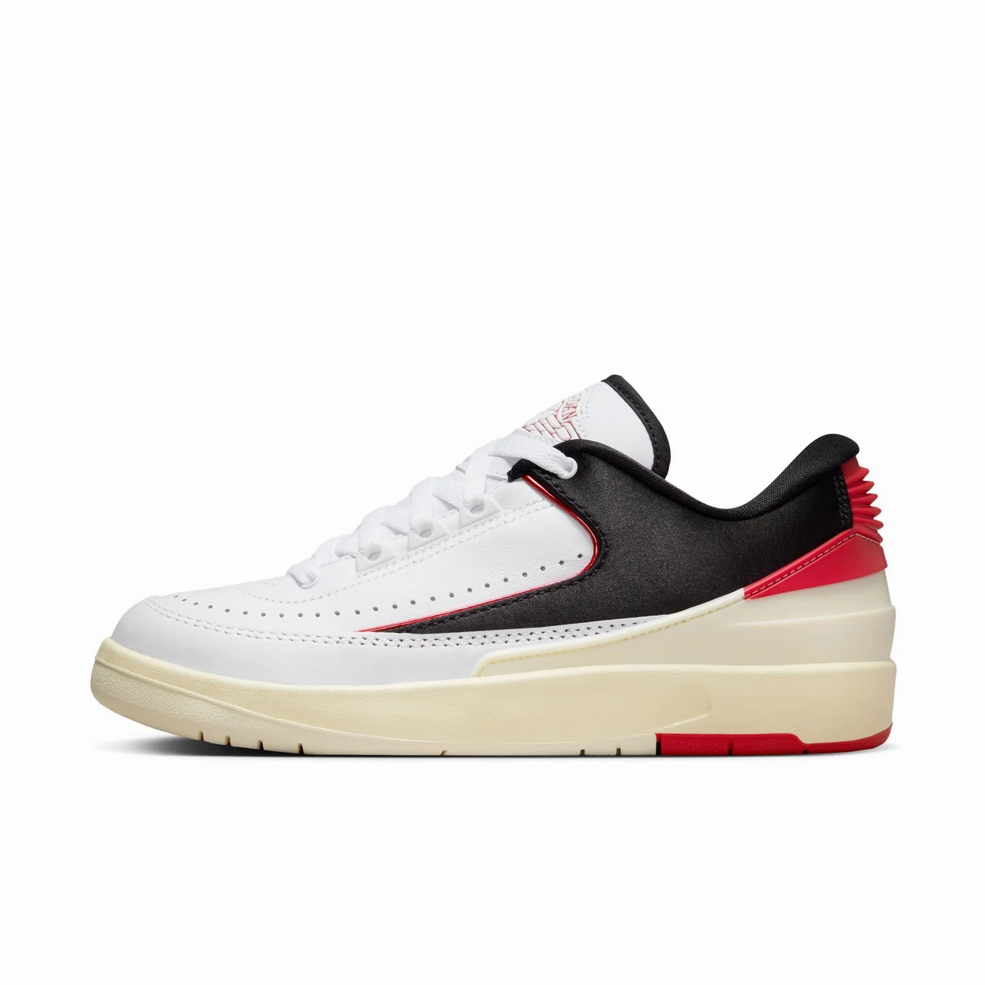 Nike Air Jordan 2 Retro Low White/University Red-Black  FD4849-106 Women's Nike Ja Morant Shoe