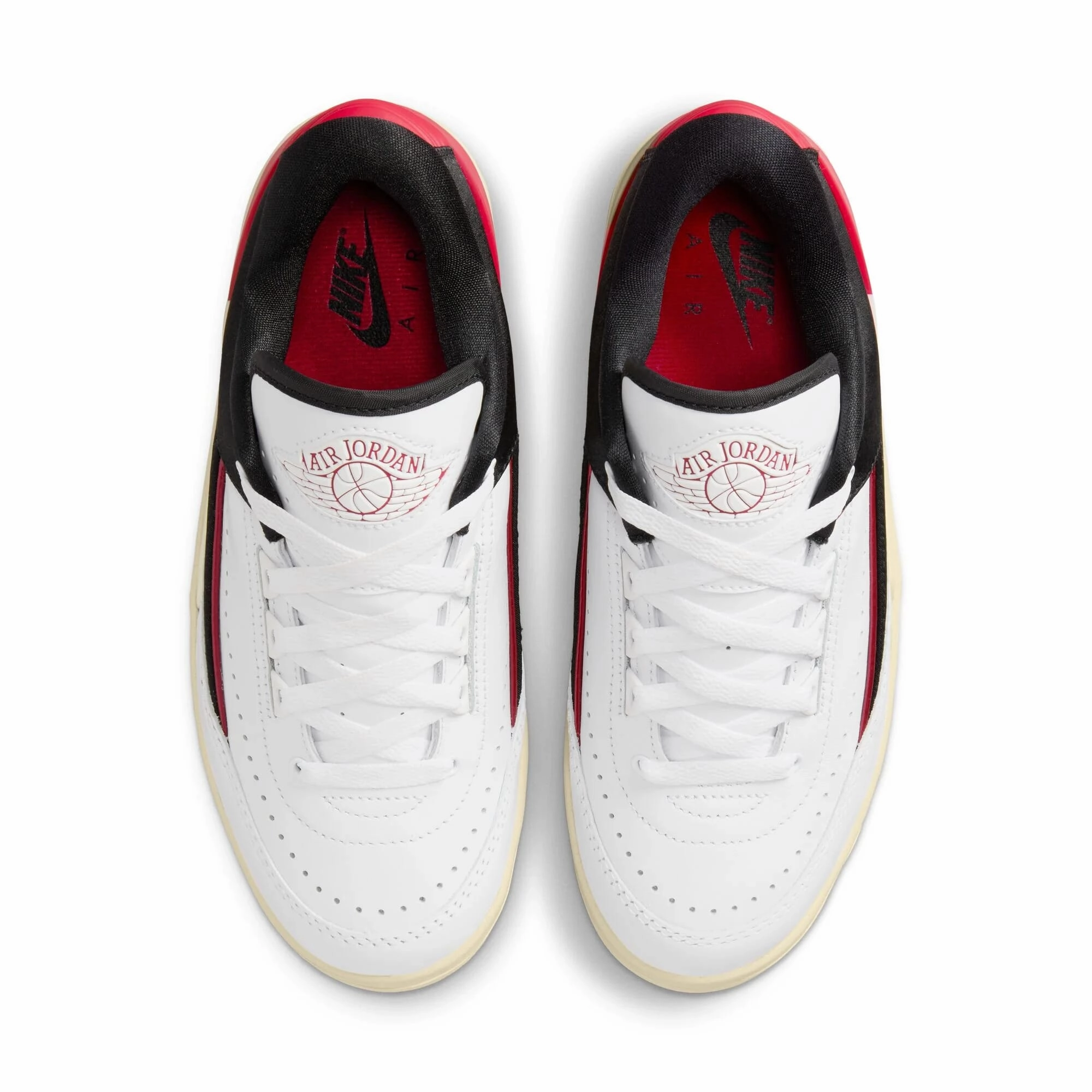 Dallas Cowboys Nike Shoes Nike Air Jordan 2 Retro Low White/University Red-Black  FD4849-106 Women's
