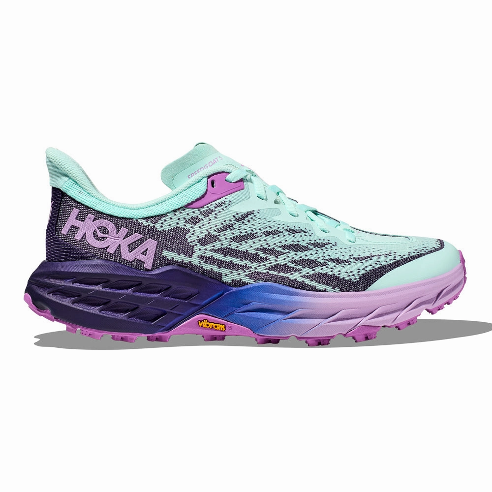Shreveport Women's Hoka Speedgoat 5, Sunlit Ocean/Night Sky, 7.5 B Medium