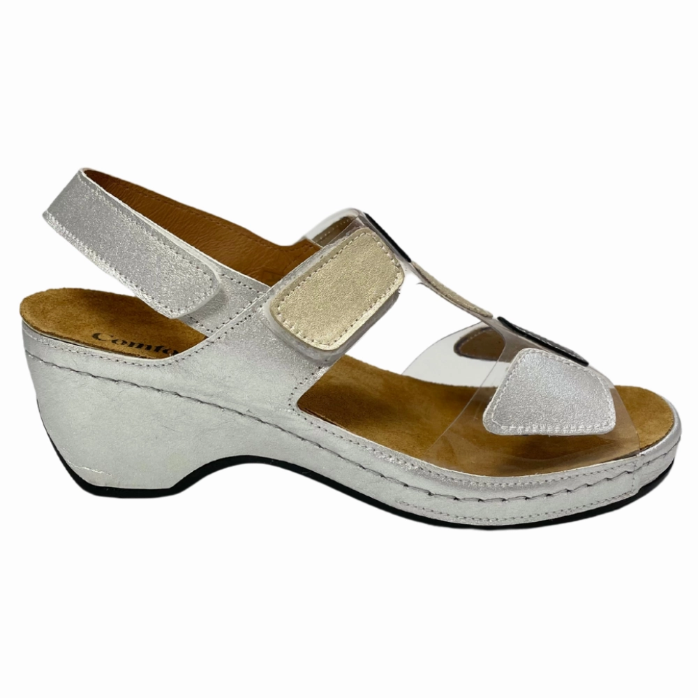 Dress Shoes Style Comfort Class Preakness Metallic Combo Sandal (Women's)