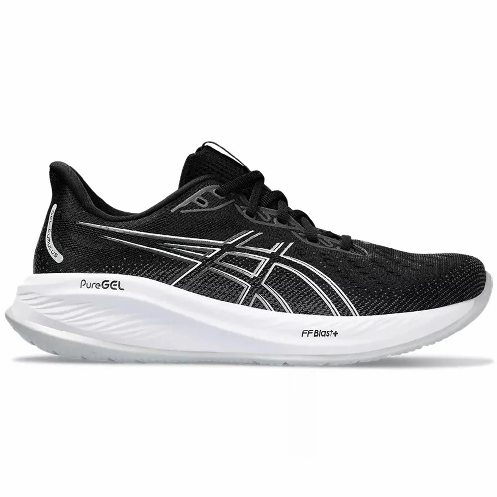 Asics Gt 1000 Running Shoes Review Men's Asics Gel-Cumulus 26, Black/Concrete, 9 2E Wide