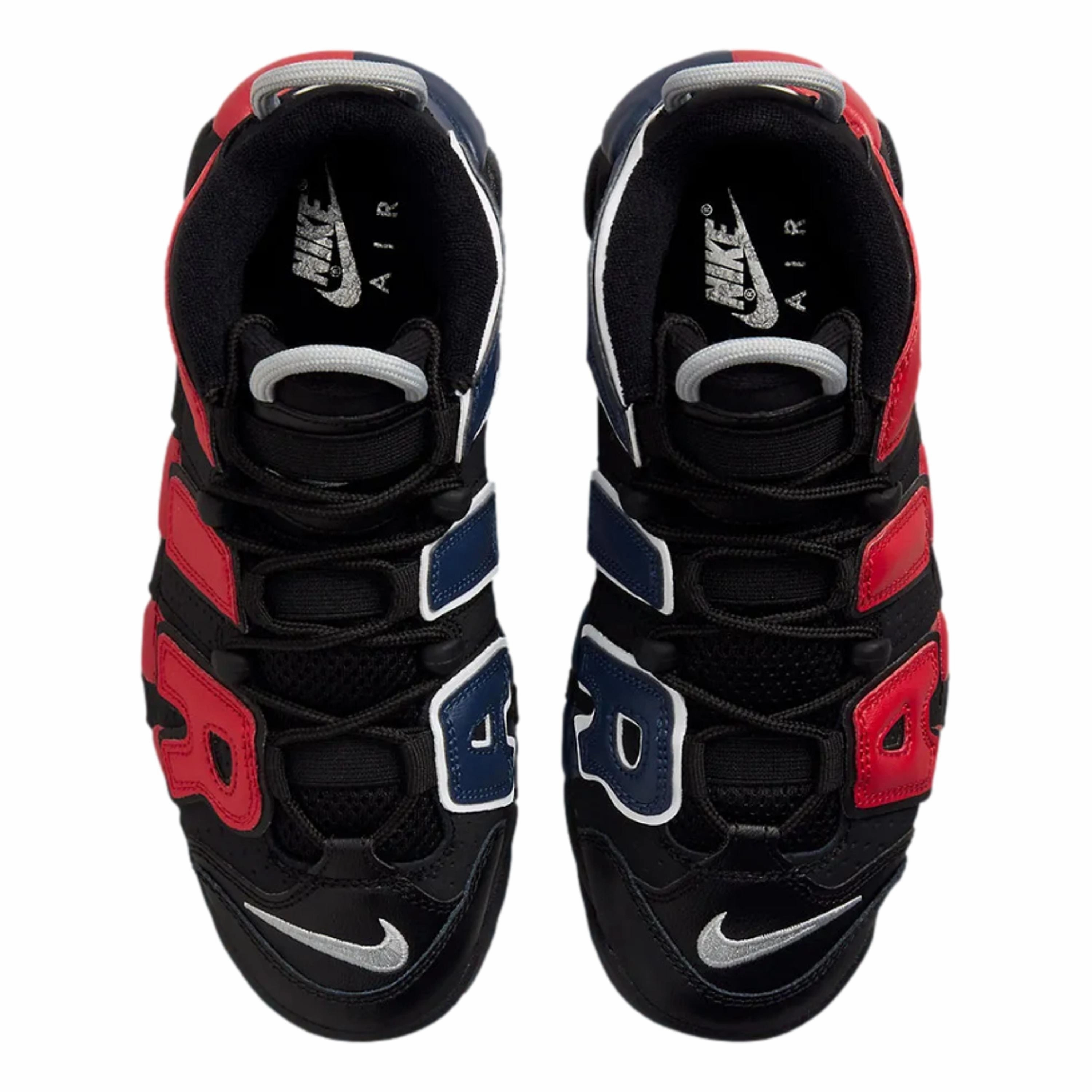 Nike Air More Uptempo Black/University Red  DM0017-001 Grade-School Nike Legacy Court Shoes