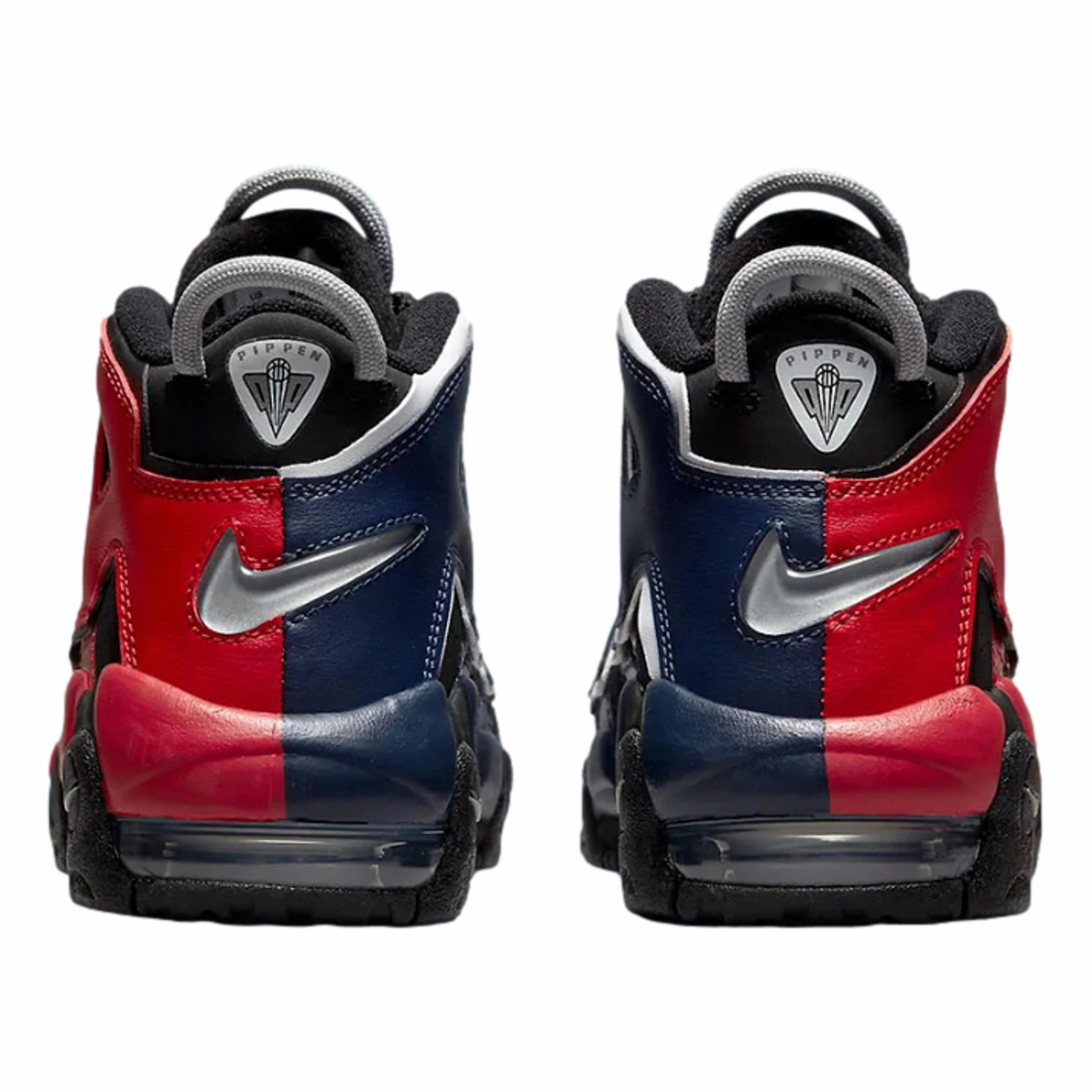 Calvin Johnson Nike Shoes Nike Air More Uptempo Black/University Red  DM0017-001 Grade-School