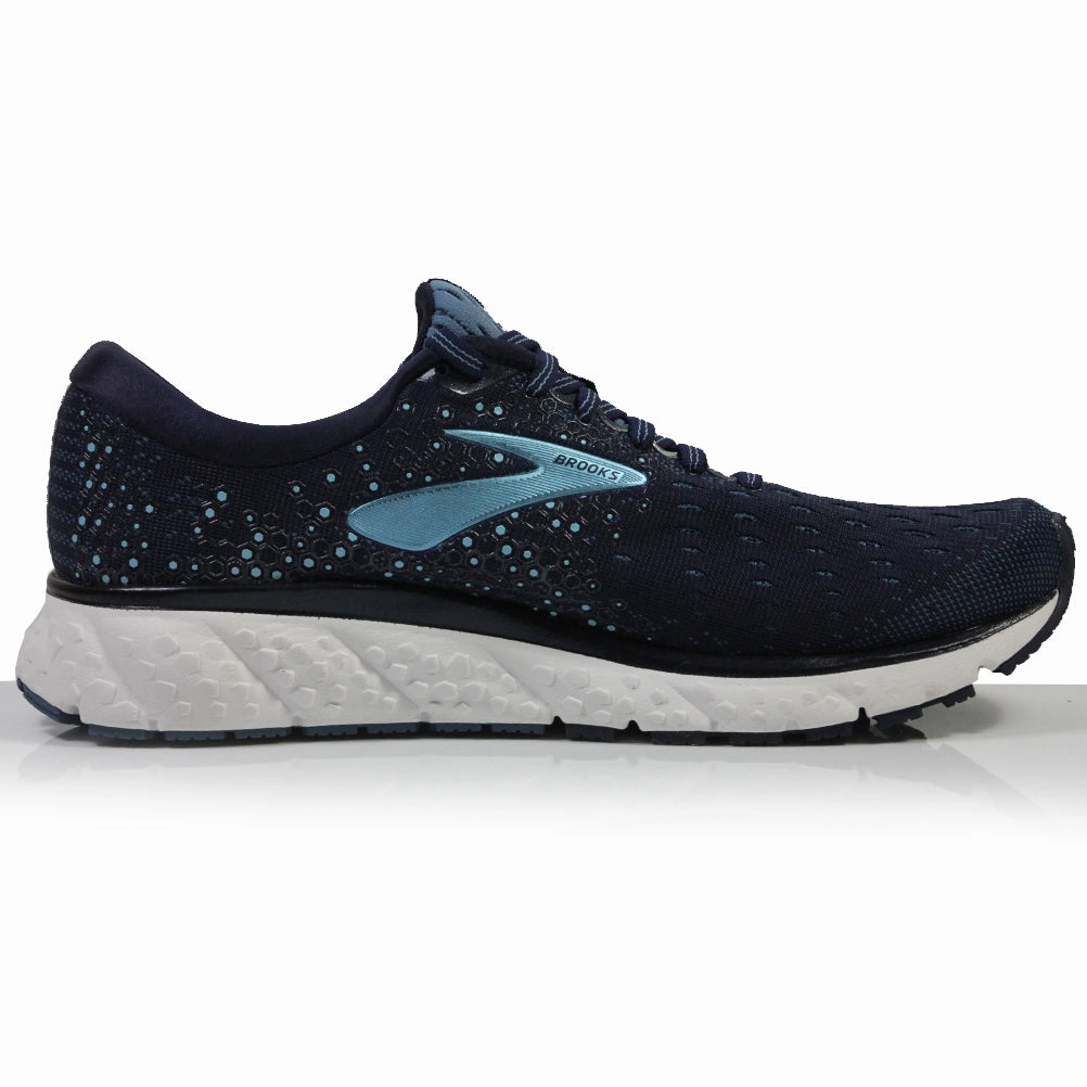Trail Running Shoe That Drain Well Brooks Glycerin 17 Women's Running Shoe - Navy/Stellar/Blue