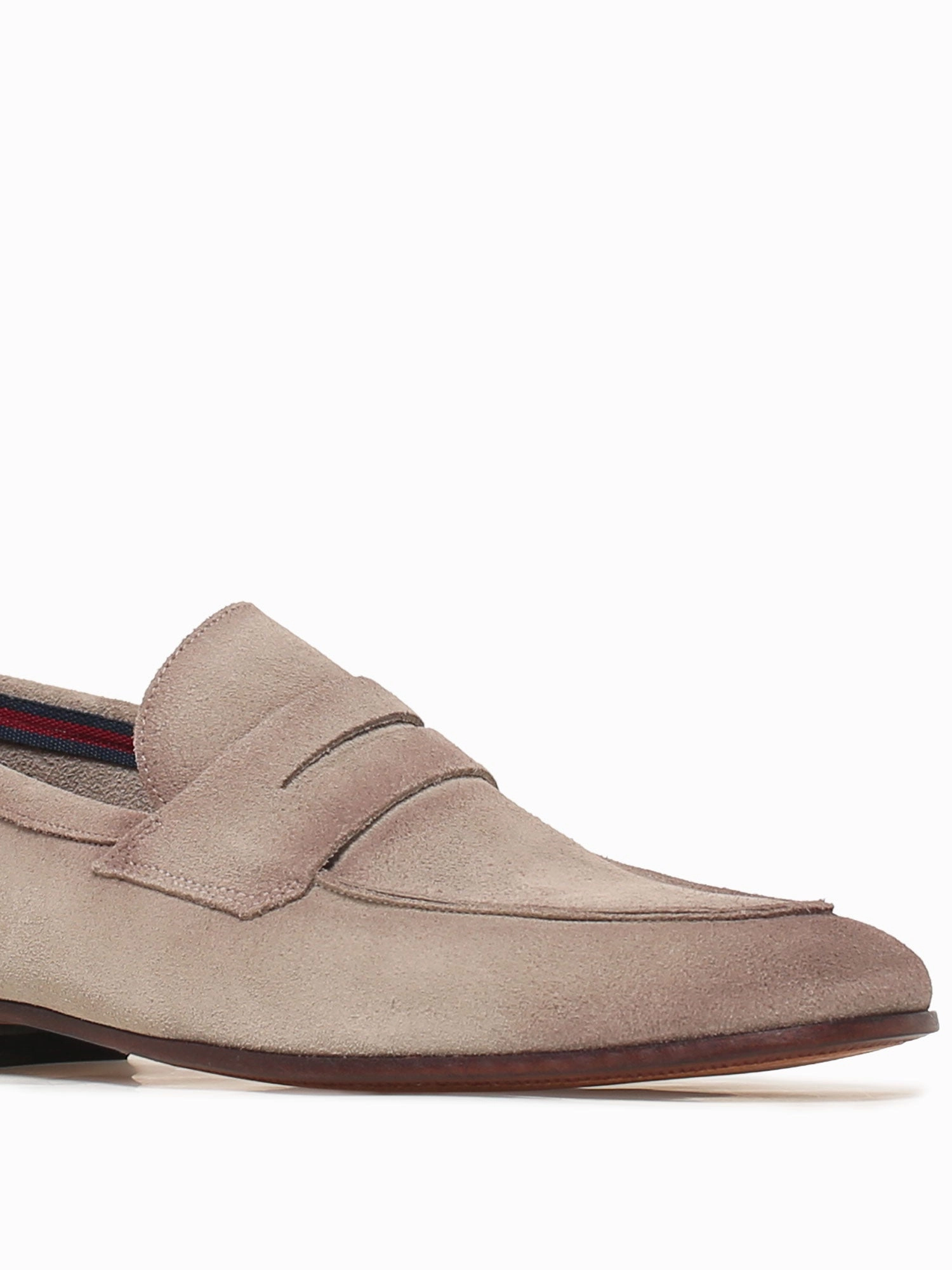 Studded Shoes Flats Denzel Tortora Suede