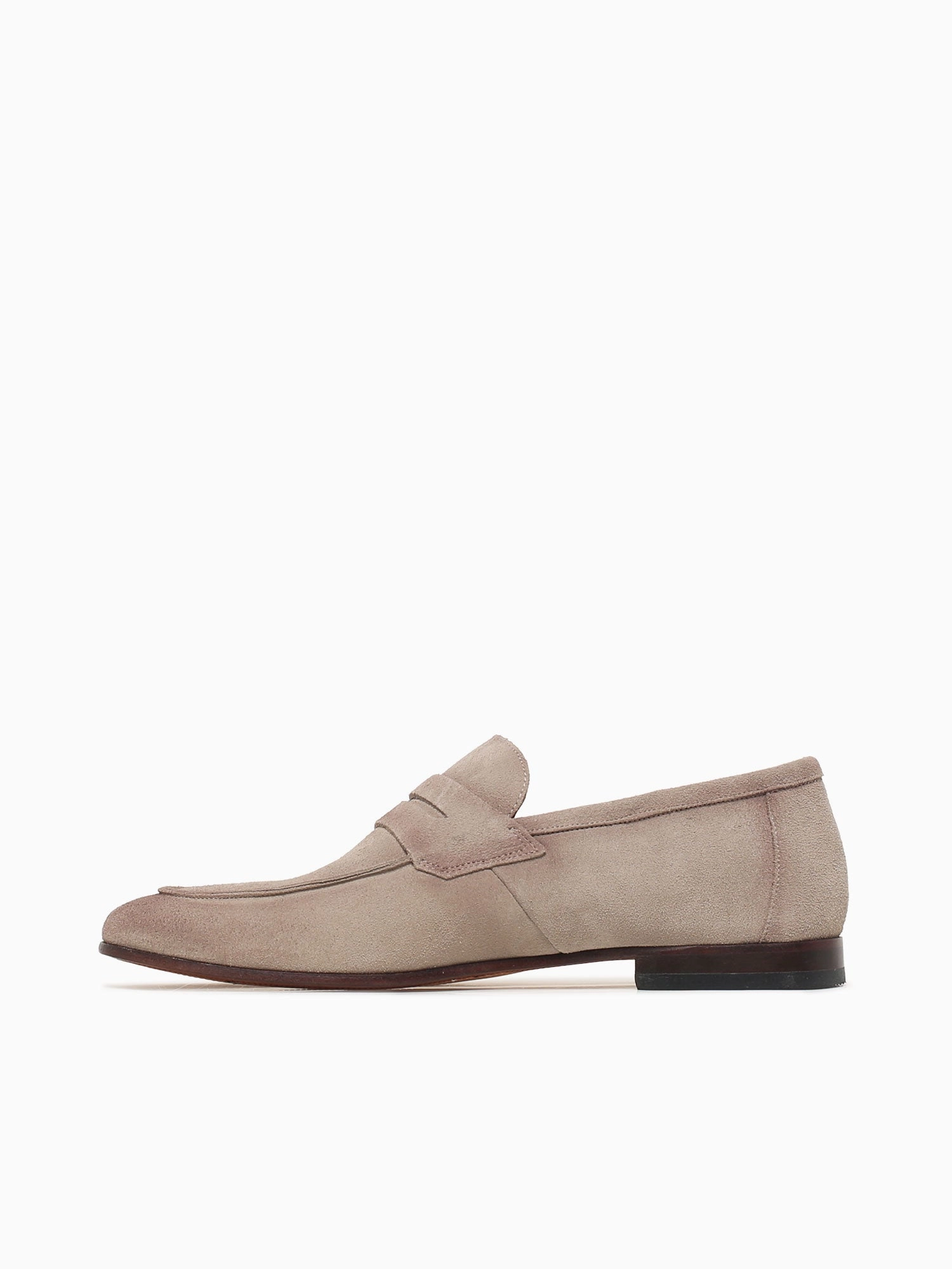 Flat Shoes Office Wear Denzel Tortora Suede