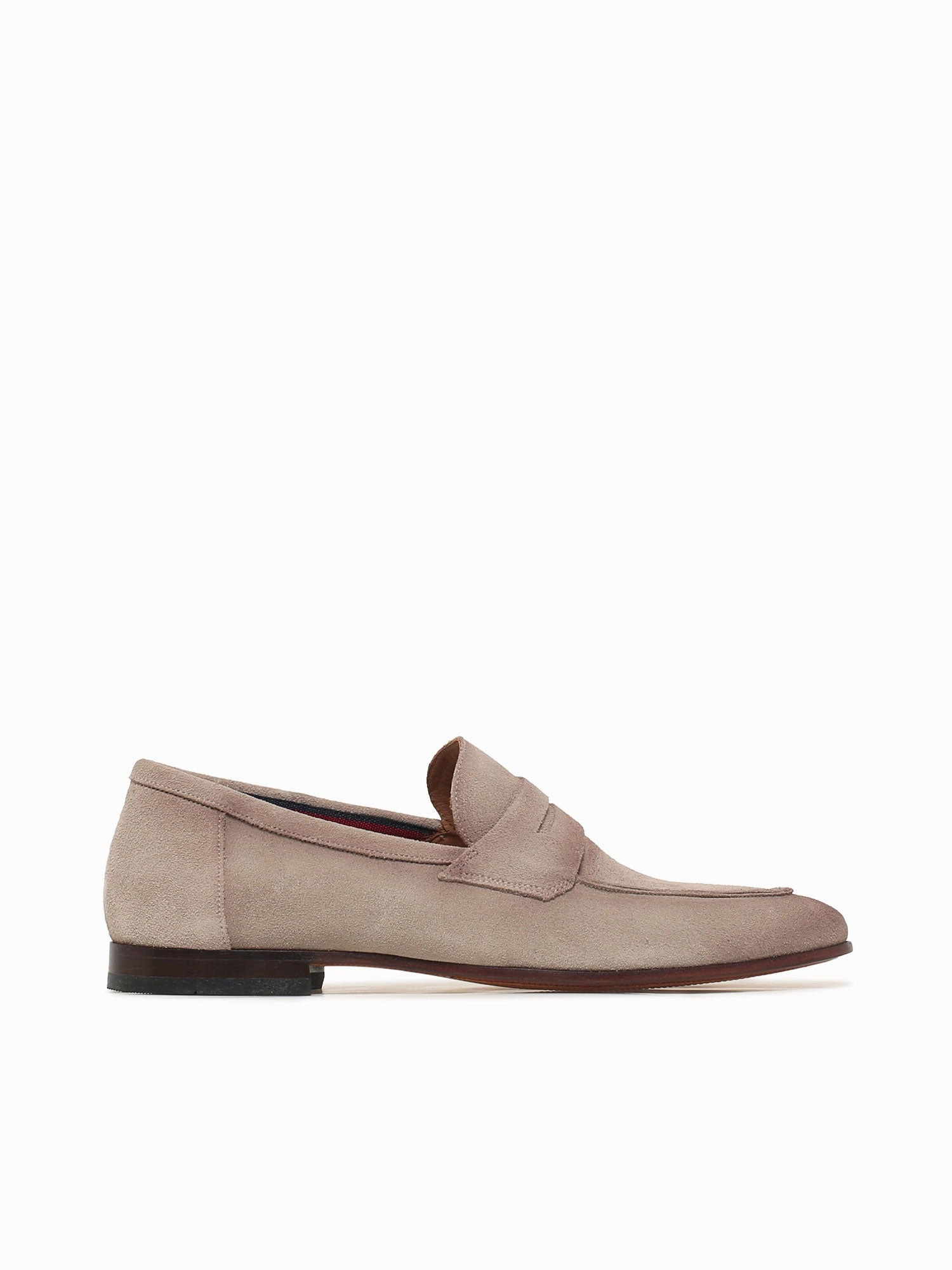 Flat Shoes Brand Denzel Tortora Suede