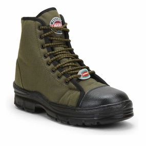 Freedom Casual (Green) Defence Jungle Boot HUNTER-Z By Liberty Steel Toe Working Boots