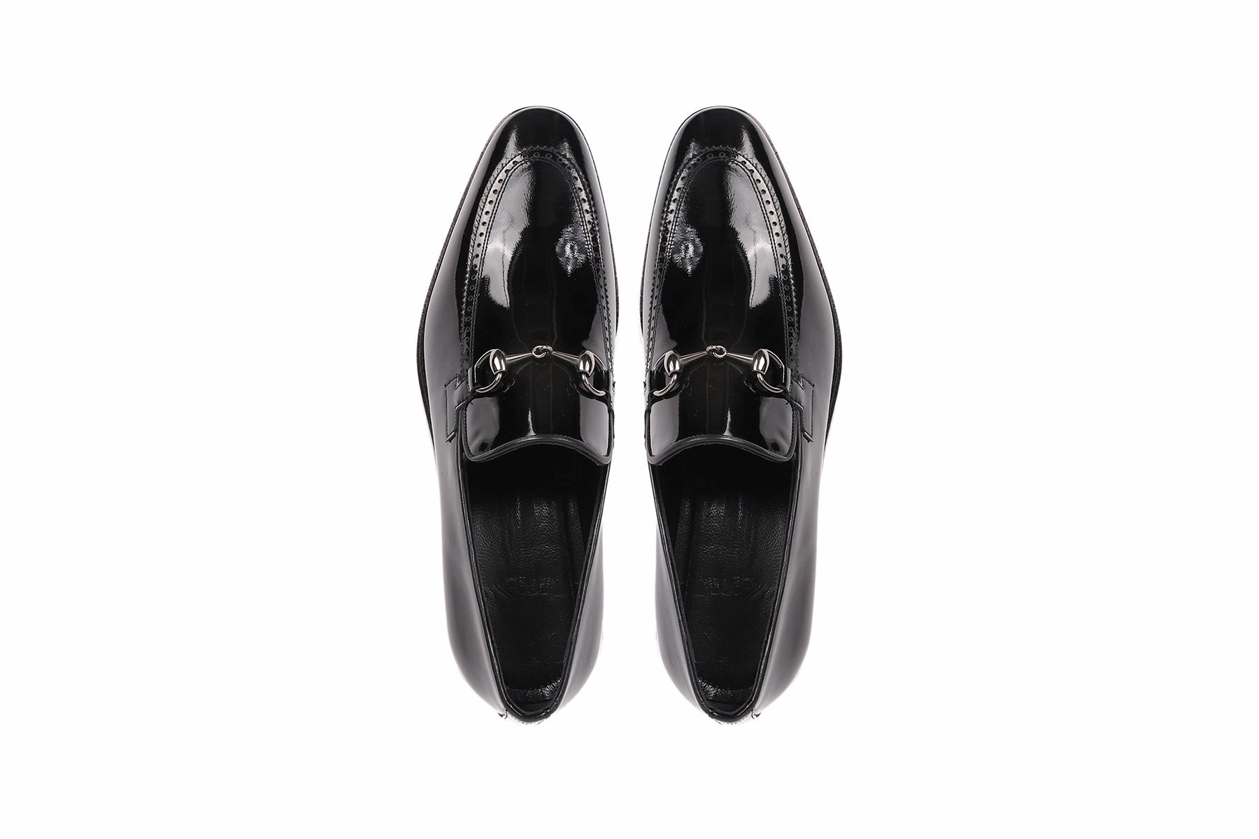 Edroy Patent Leather Horsebit Buckle Dress Shoes Size 5 Dress Shoes