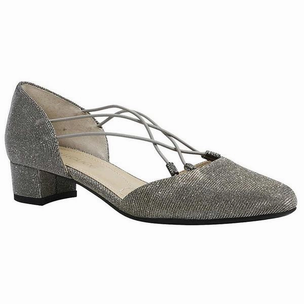 J. Renee Charolette Pewter Heel (Women's) Rockport Dress Shoes