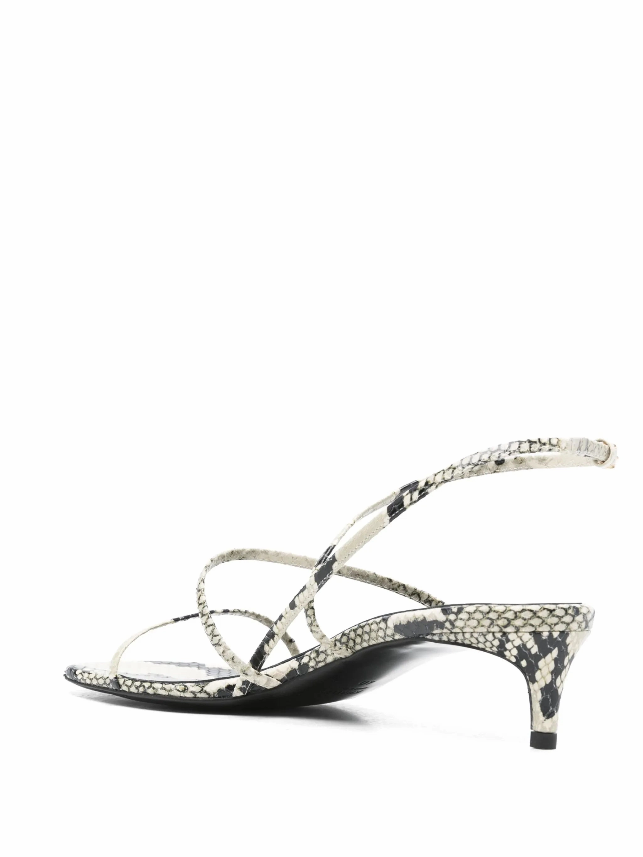 35mm snakeskin-print sandals Sandals Clearance Sale
