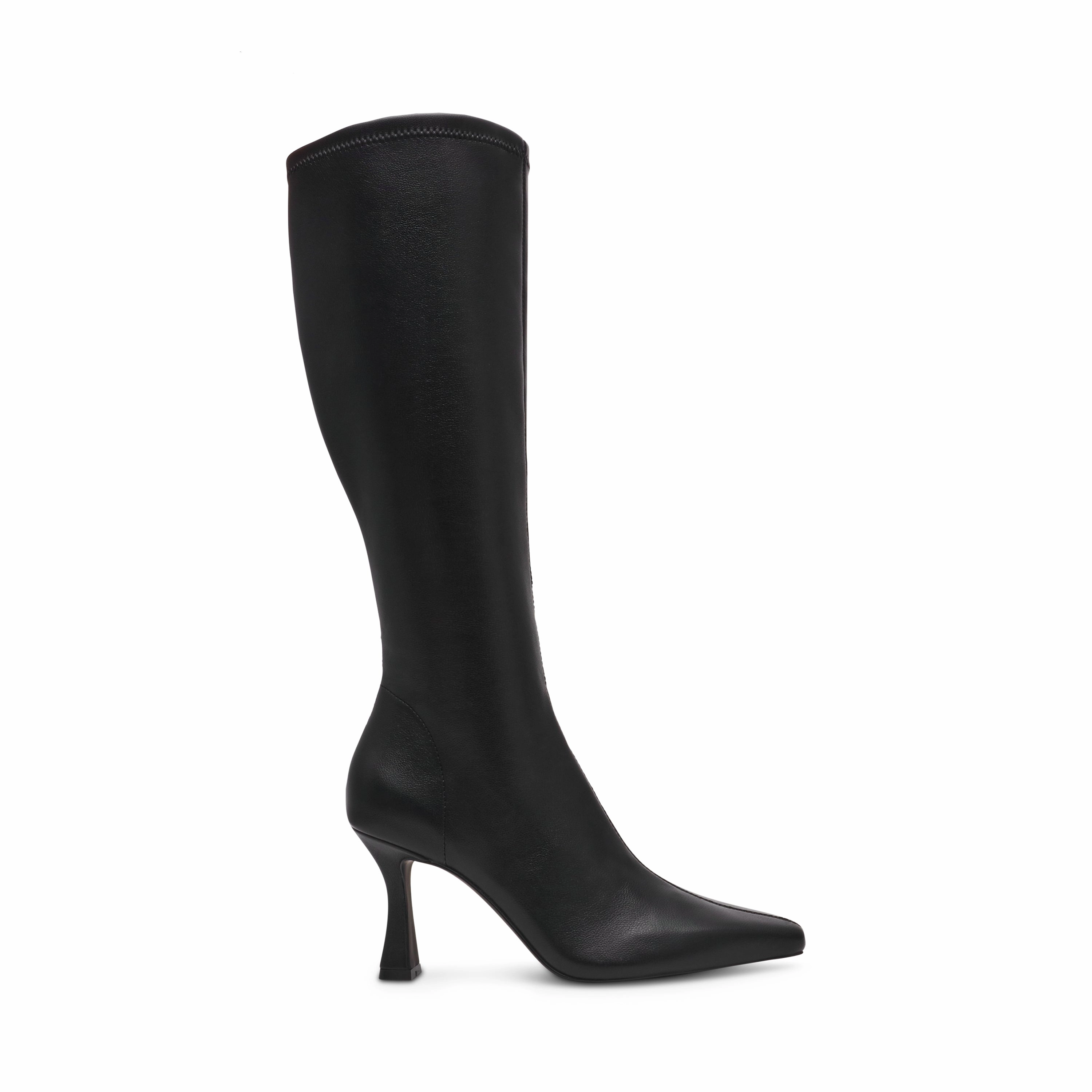 Above The Knee Boots Flute Boot BLACK