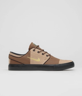 Nike SB Janoski OG  Premium  Shoes - Light British Tan / Saturn Gold - Hemp - Black Air Jordan Nike Shoes