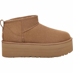 Women's Classic Ultra Mini Platform Knee High Platform Boots