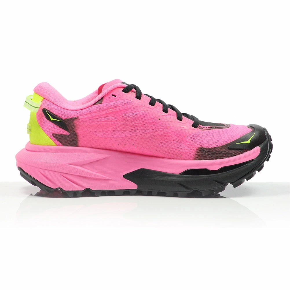 Hoka One One Mafate 5 Women's Trail Shoe - Neon Rose/Black Shoes Black Friday