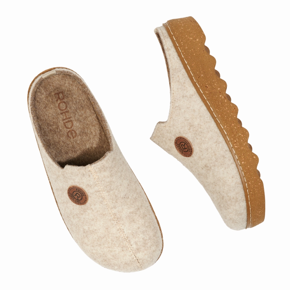 Rohde 6120 Foggia Circle Silk Slipper (Women's) Dxl Slippers