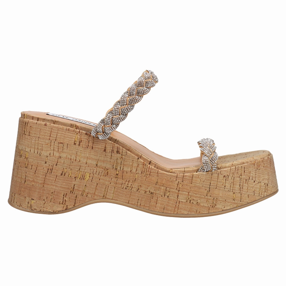 Danya Rhinestone Wedge Sandal Sandals Good For Bunions