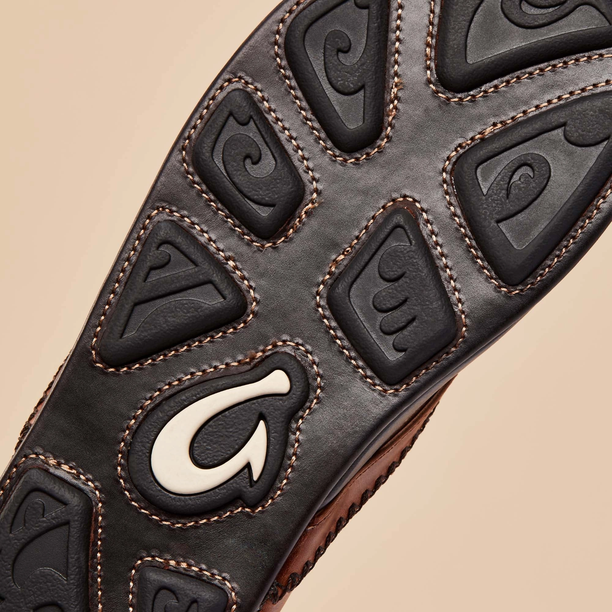 Track Sandals Mea Ola - Tan / Dark Java