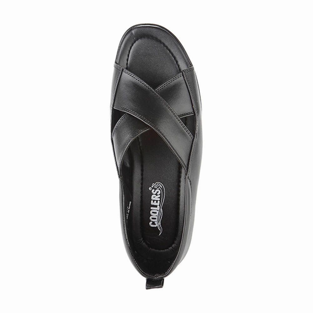 Stretch Sandals Coolers Formal (Black) Sandals For Men 7194-118 By Liberty