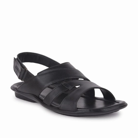 Coolers By Liberty COOL99-90 Mens Black Formal Sandal Dress Thong Sandals