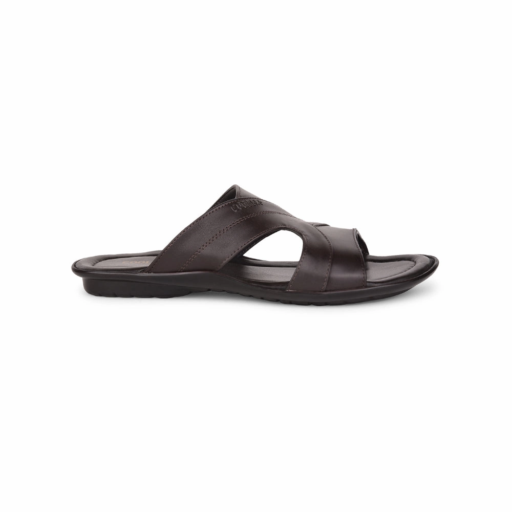 Slides Coolers By Liberty COOL99-91 Casual Slippers For Men - Brown