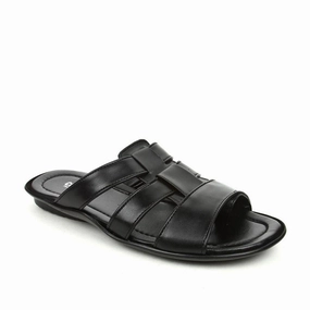 Coolers Casual (Black) Slippers For Men COOL99-3 By Liberty Cute Slippers For Adults