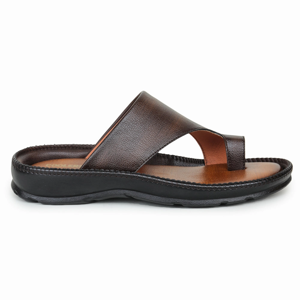 Urban Outfitters Sandals Coolers Casual Brown Toe Ring Slippers For Men JPL-222 By Liberty