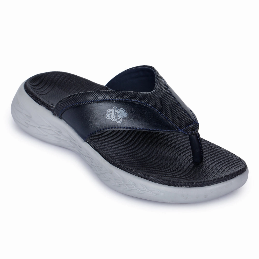 Coolers Casual Navy Blue Flip-Flop For Men IMPACT-6 By Liberty Coolest Summer Sandals